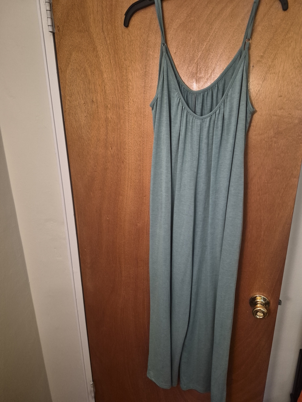 Light Green Jumpsuit with Adjustable Straps
